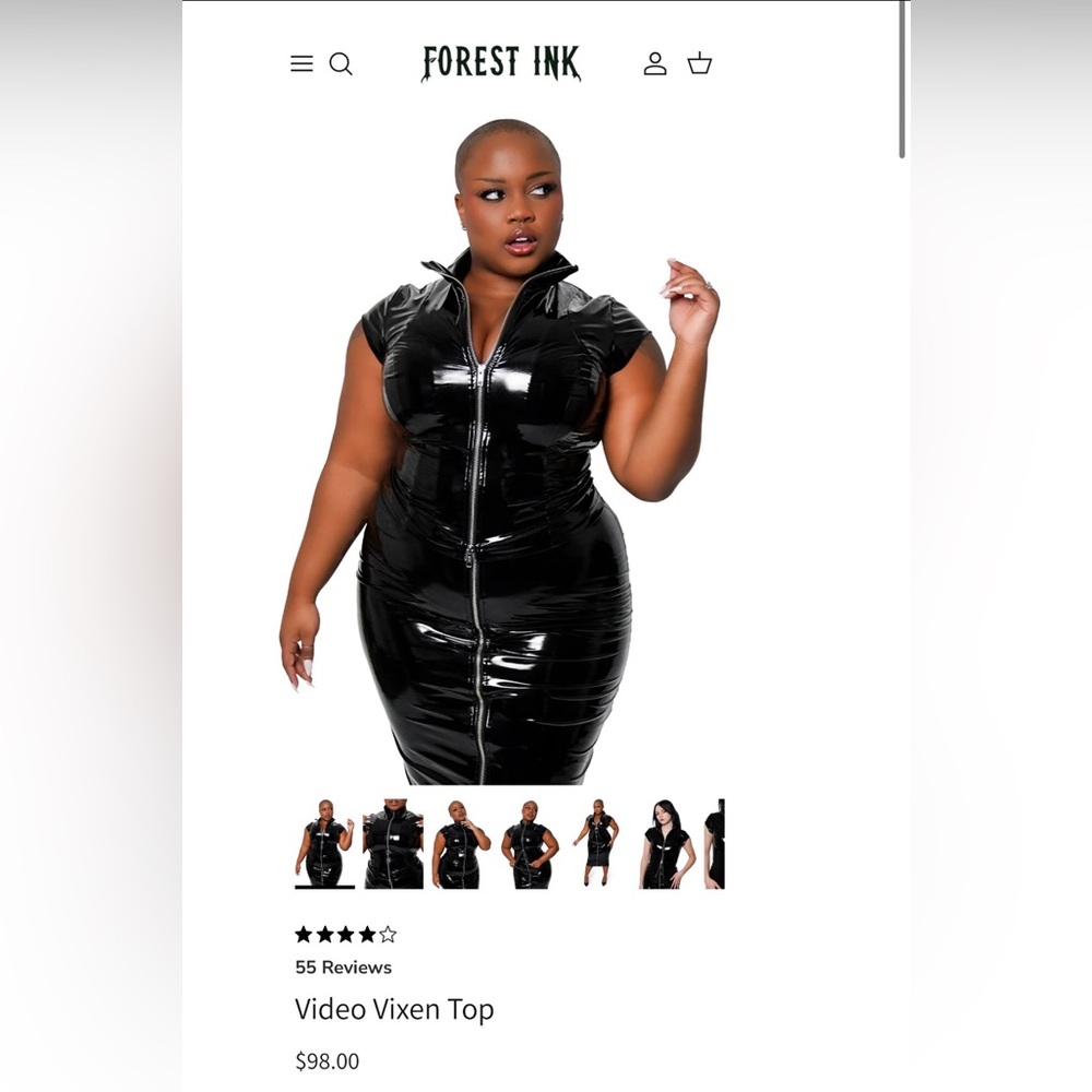 Forest Ink Video Vixen Top